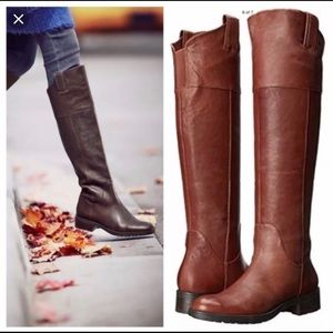 Enzo Angiolini leather over the knee boot